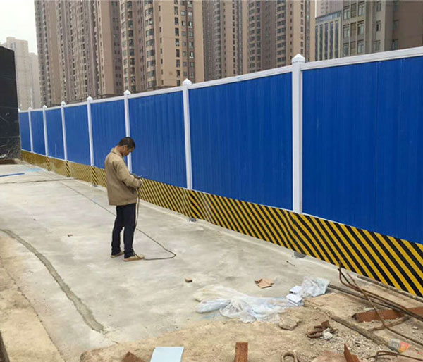 竞秀工地围挡安装施工